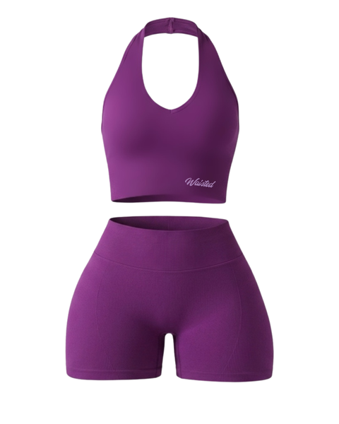 3 Piece Baddie Set-Purple