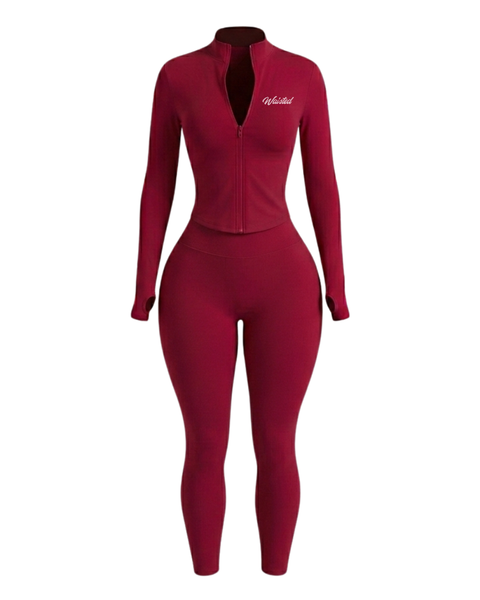 3 Piece Baddie Set-Red