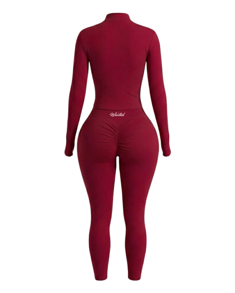 3 Piece Baddie Set-Red