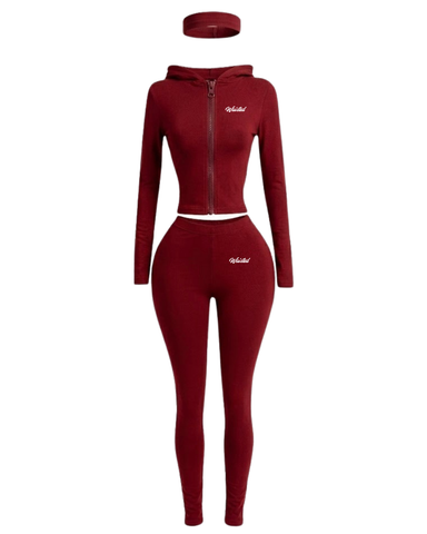 (Pre-Order) Red Hoodie Set • Arrives 12/12