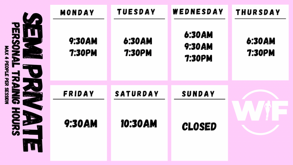 3 MONTHS- UNLIMITED SMALL GROUP PERSONAL TRAINING