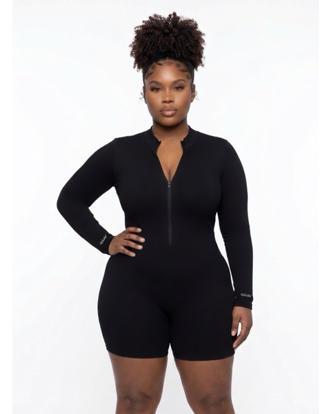 Body Jumpsuit-Black