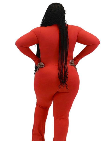 Red Body Jumpsuit