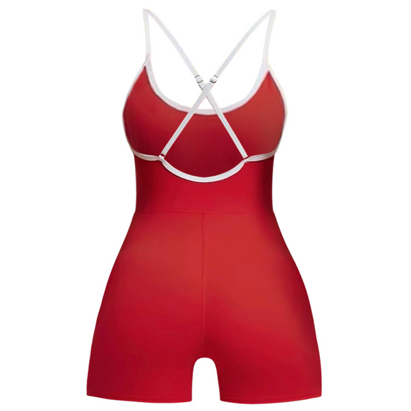 Kelly Jumpsuit-Red