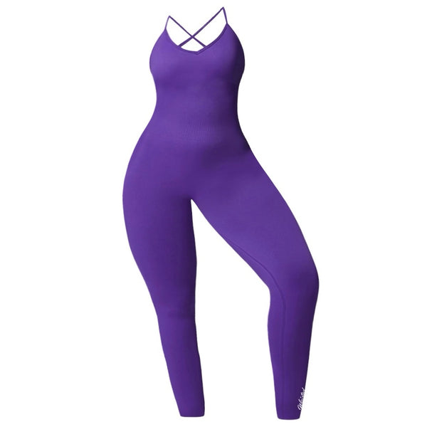 Morgan Jumpsuit Purple