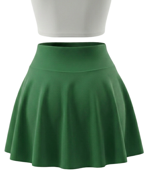 Tennis Skort-Green