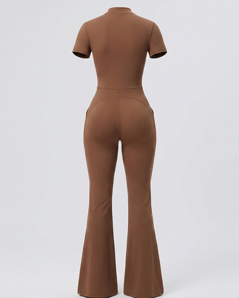 BODY JUMPSUIT- CARAMEL(ARRIVES 9•15)