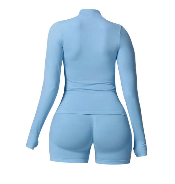 Gym Bae Set (Baby Blue)