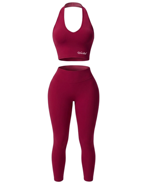 3 Piece Baddie Set-Red