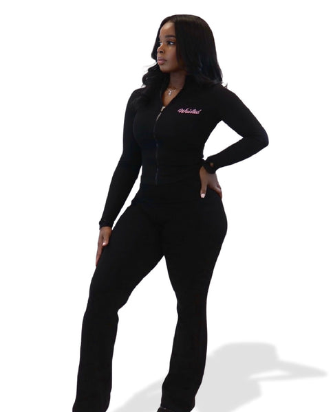 Black Waisted 3 Piece Set