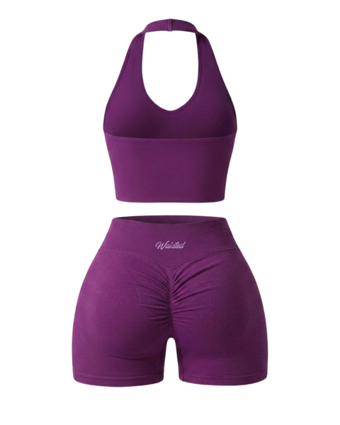 3 Piece Baddie Set-Purple