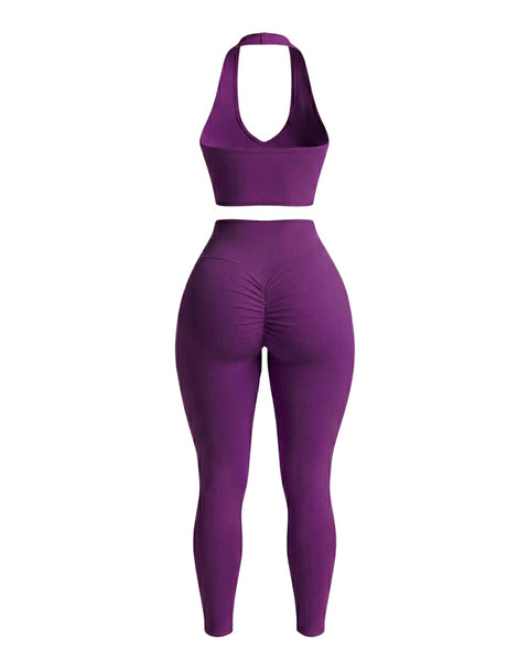 3 Piece Baddie Set-Purple