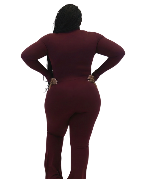 Plum Body Jumpsuit