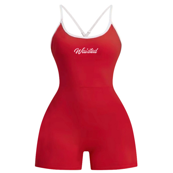 Kelly Jumpsuit-Red