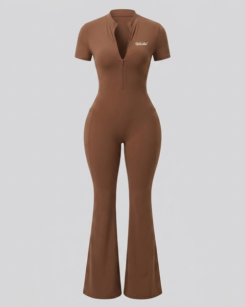 BODY JUMPSUIT- CARAMEL(ARRIVES 9•15)