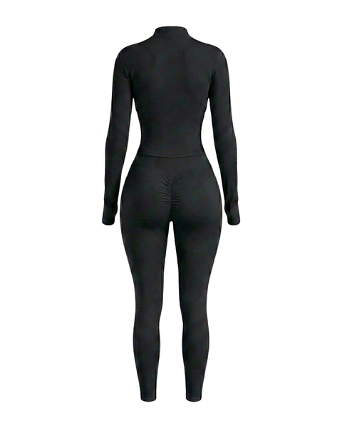 3 Piece Baddie Set-Black