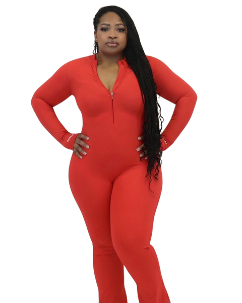 Red Body Jumpsuit